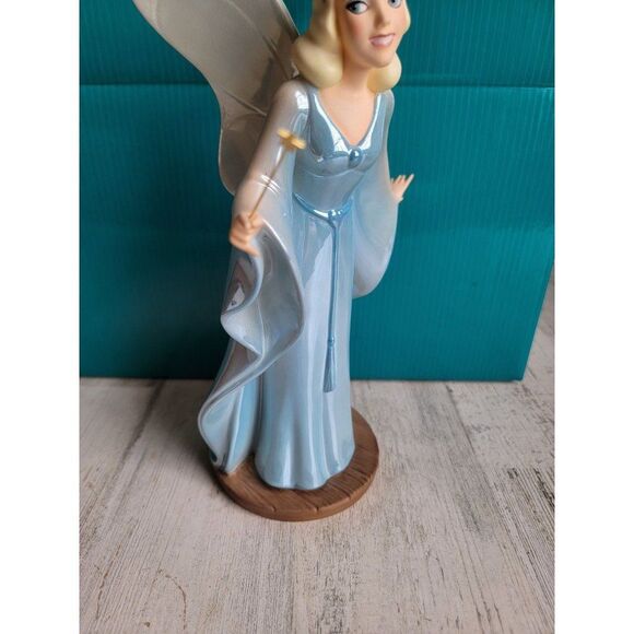 Walt Disney blue fairy making dreams come true Pinocchio 1997 sculpture collecti - Picture 2 of 10